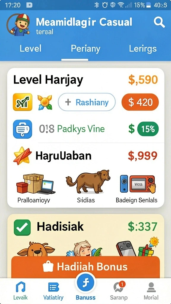 66menang - Beragam mode permainan yang seru dan menantang.