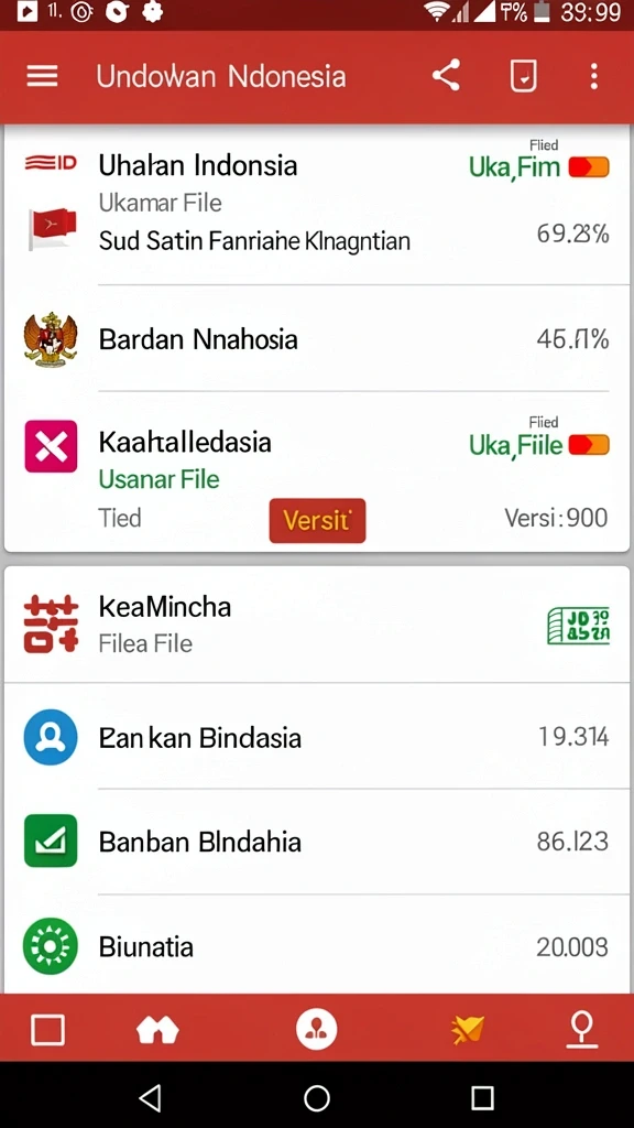 aceparty - Tampilan antarmuka yang intuitif dan mudah dipahami.