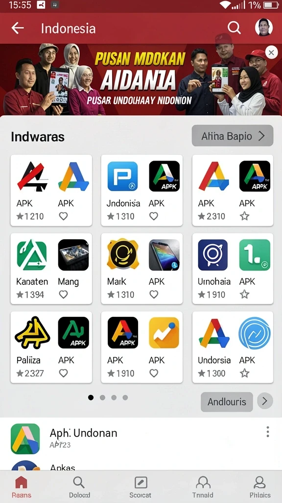 aceparty - Berbagai karakter unik siap untuk dimainkan.