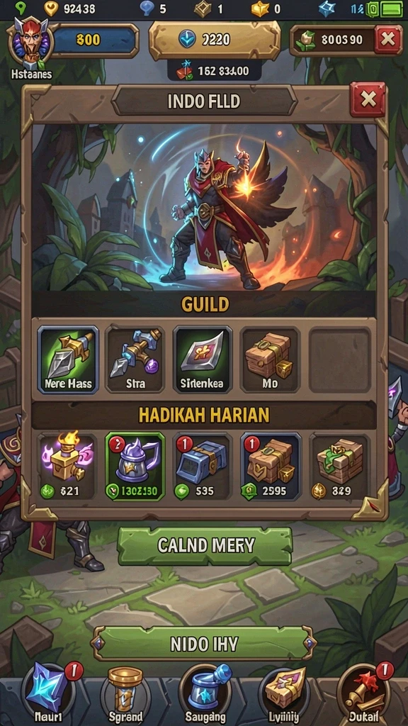 alvendo - Screenshot aksi seru dalam permainan.
