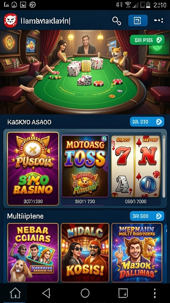 c8vip - Tampilan antarmuka aplikasi C8VIP yang menarik.