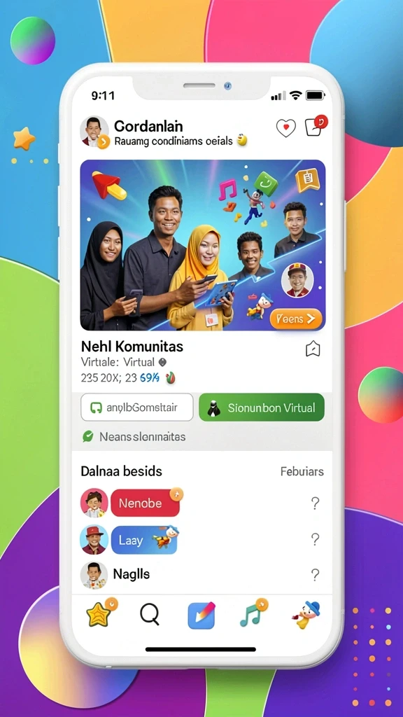 dora77 - Tampilan antarmuka DORA77 yang menarik dan modern.