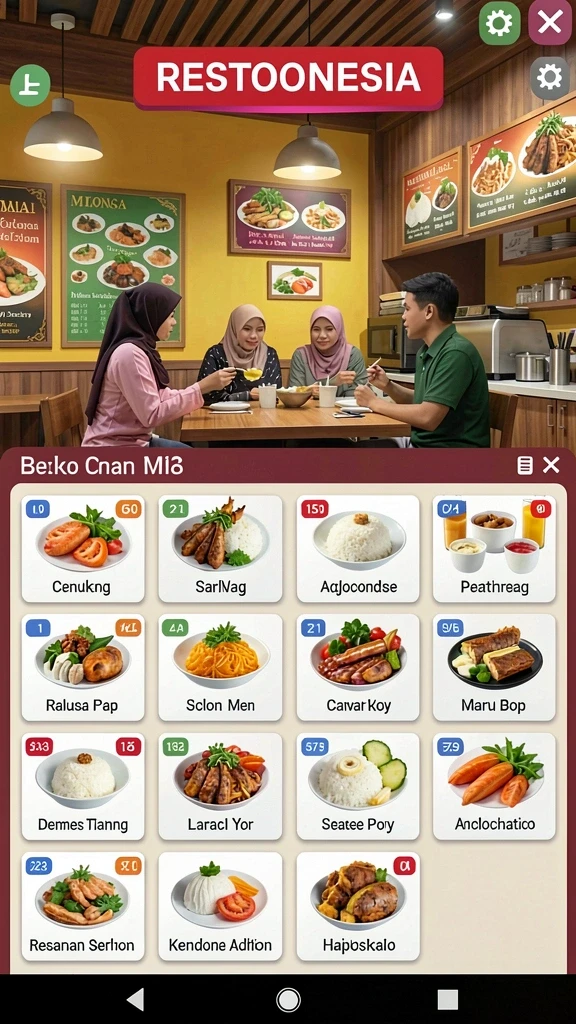 kakrp - Fitur komunitas yang memungkinkan interaksi antar pemain.