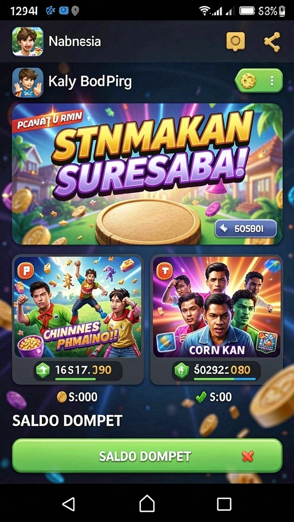 kokitoto - Gambar menunjukkan berbagai pilihan mode permainan yang tersedia.