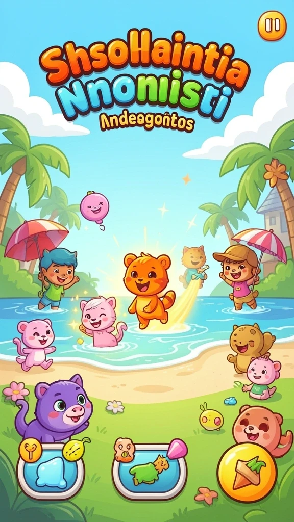 ollo4d - Screenshot saat berkompetisi dalam mode multiplayer.
